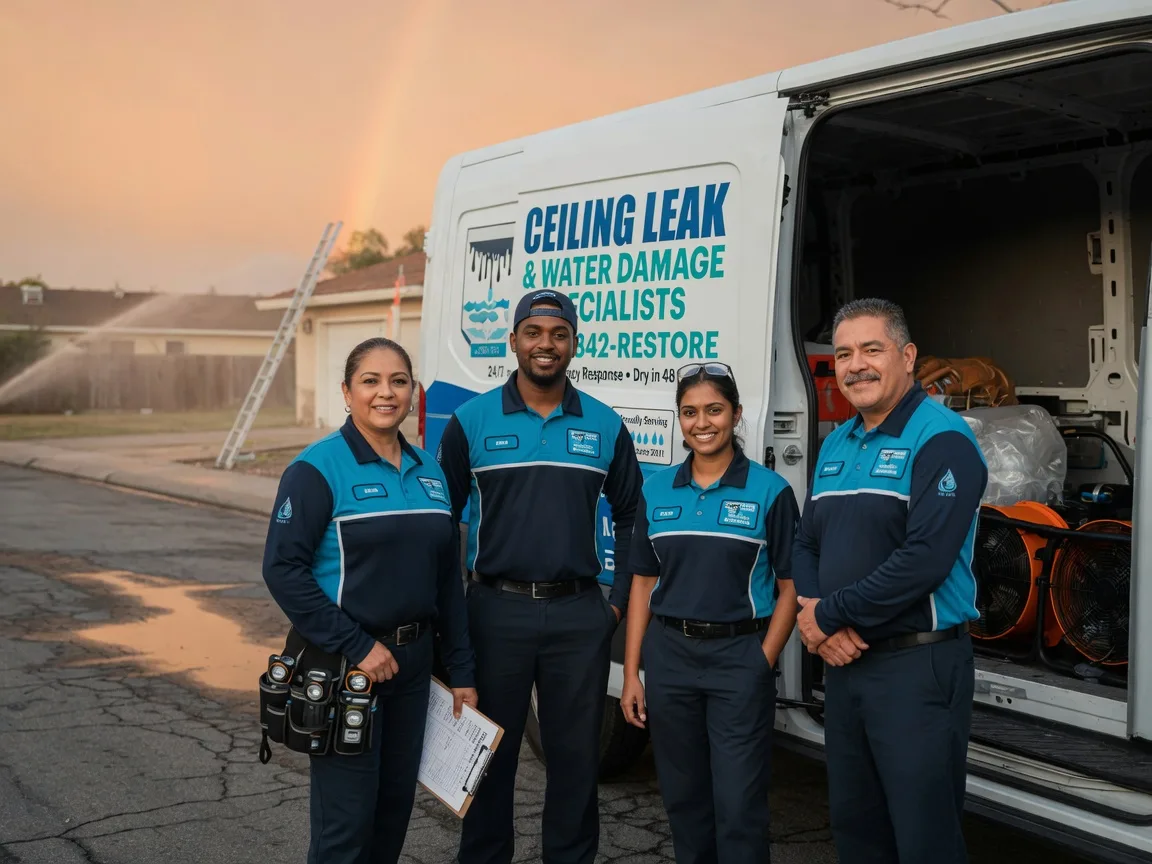 Ceiling Leak Cleanup company in Canaan, ME