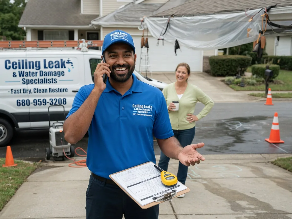 Ceiling Leak Cleanup Canaan, ME FAQs